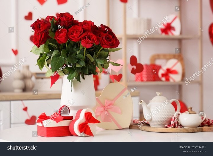 Seasonal bouquet in blush and apricot tones